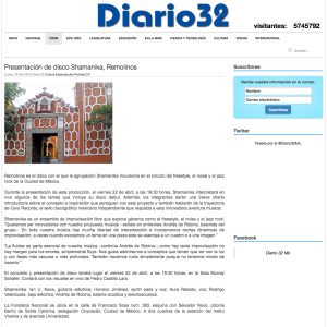 Diario32 Shamanika